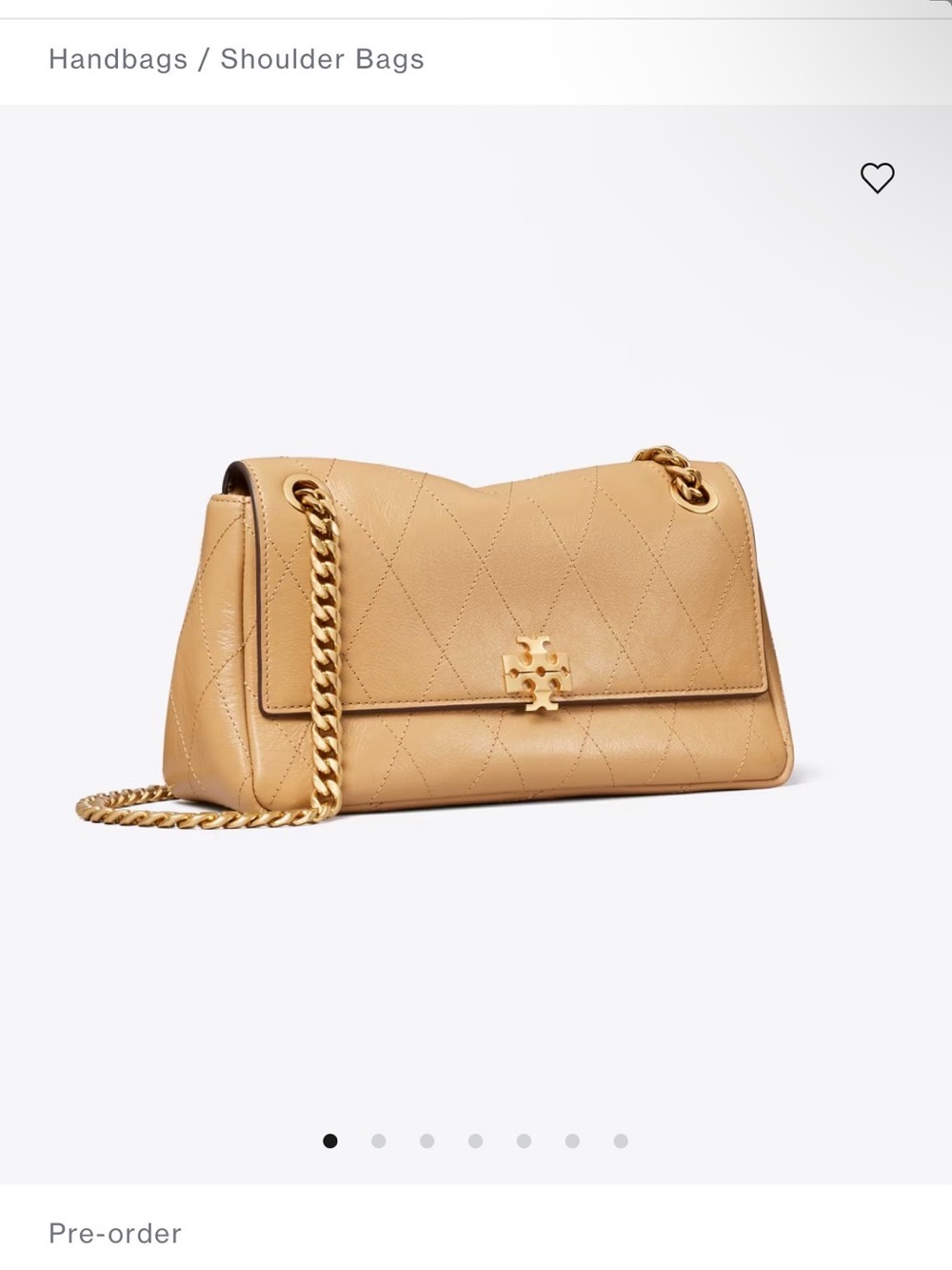 Tory Burch Charlie quilted shoulder bag